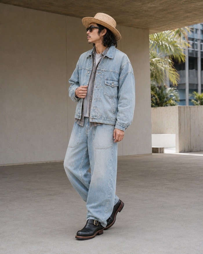 Locking Shoes by FootMonkey ���å��󥰥��塼�� �եåȥ�󥭡� TS-023 �֥�å� �����२������ SHORT ENGINEER BOOTS ���硼�ȥ��󥸥˥��֡��� ����֡��� �ܳ� ��� ���󥸥˥� �֡��� �쥶��
