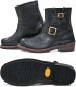 Locking Shoes by FootMonkey ���å��󥰥��塼�� �եåȥ�󥭡� TS-023 �֥�å� �����२������ SHORT ENGINEER BOOTS ���硼�ȥ��󥸥˥��֡��� ����֡��� �ܳ� ��� ���󥸥˥� �֡��� �쥶��