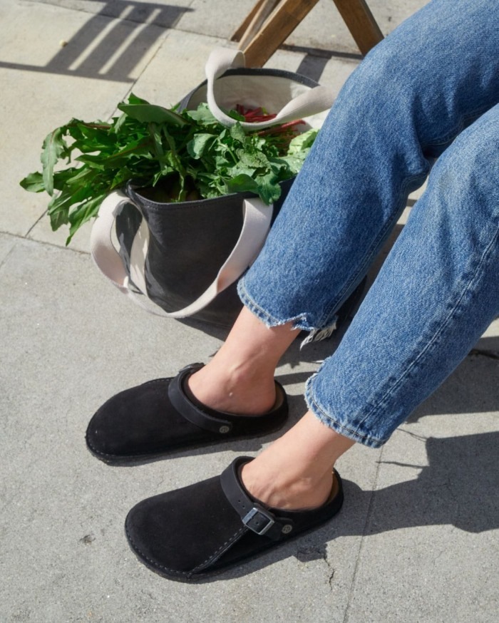 �ӥ륱�󥷥�ȥå� ��ȥ꡼ BIRKENSTOCK LUTRY 1025323 �֥�å� �������� �쥮��顼 �����å�������� ��� ������� �����å� ��ǥ����� ����åݥ� �����ȥɥ� �롼�ॷ�塼�� �ݥ�ȥ����� ������