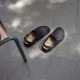 �ӥ륱�󥷥�ȥå� ��ȥ꡼ BIRKENSTOCK LUTRY 1025323 �֥�å� �������� �쥮��顼 �����å�������� ��� ������� �����å� ��ǥ����� ����åݥ� �����ȥɥ� �롼�ॷ�塼�� �ݥ�ȥ����� ������