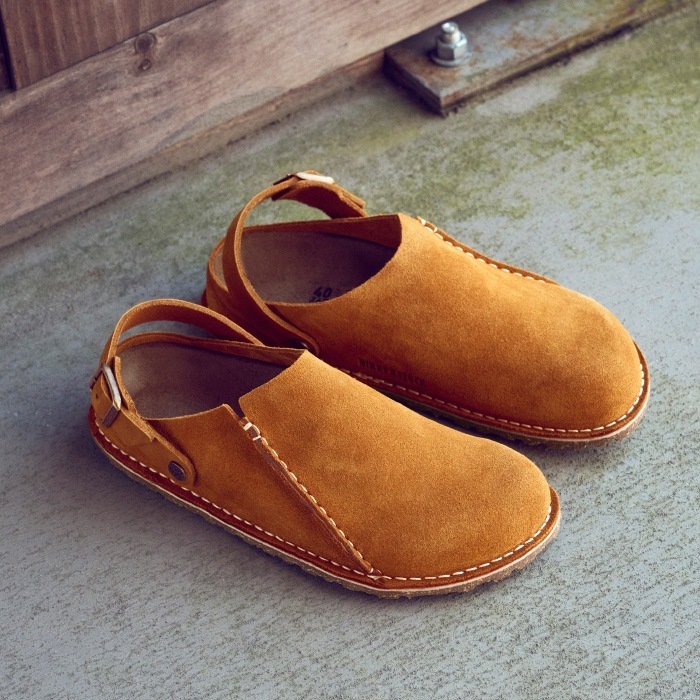 �ӥ륱�󥷥�ȥå� ��ȥ꡼ BIRKENSTOCK LUTRY 1025335 �ߥ� �������� �쥮��顼 �����å�������� ��� ������� �����å� ��ǥ����� ����åݥ� �����ȥɥ� �롼�ॷ�塼�� �ݥ�ȥ����� ������