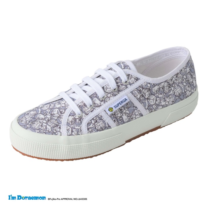 ���ڥ륬 2750-�����ࡦ�ɥ館��� ���ˡ����� ��� ��ǥ����� 3A4138FW SUPERGA 2750-I��m Doraemon ���饷�å� �������å� �����Х����塼�� ���塼�� �����Х� �� ι�� �����奢�� ������桼�� �եåȥ����� men's sneaker �̶� �̳�