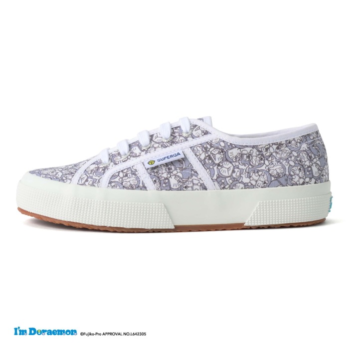 ���ڥ륬 2750-�����ࡦ�ɥ館��� ���ˡ����� ��� ��ǥ����� 3A4138FW SUPERGA 2750-I��m Doraemon ���饷�å� �������å� �����Х����塼�� ���塼�� �����Х� �� ι�� �����奢�� ������桼�� �եåȥ����� men's sneaker �̶� �̳�