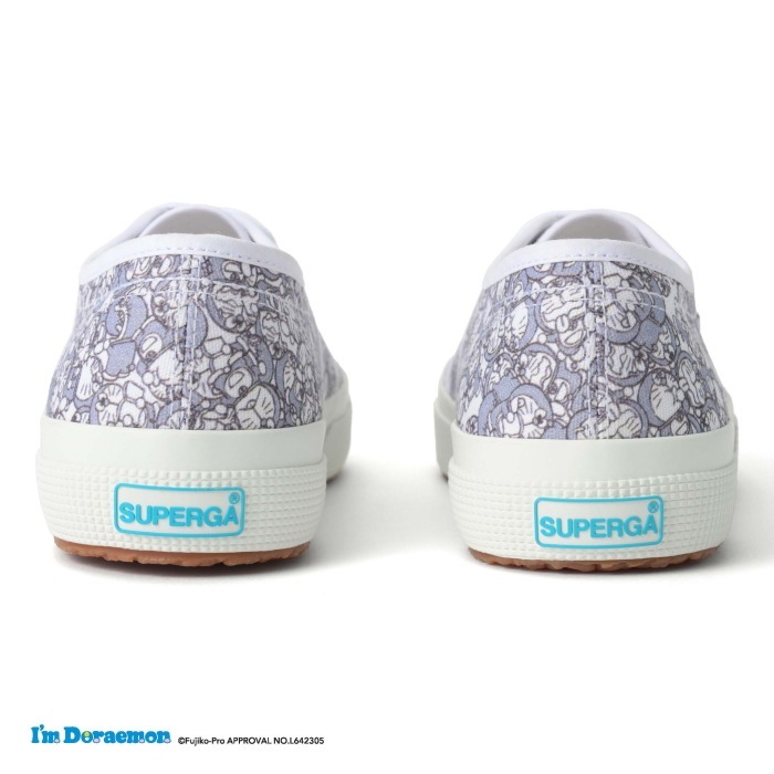 ���ڥ륬 2750-�����ࡦ�ɥ館��� ���ˡ����� ��� ��ǥ����� 3A4138FW SUPERGA 2750-I��m Doraemon ���饷�å� �������å� �����Х����塼�� ���塼�� �����Х� �� ι�� �����奢�� ������桼�� �եåȥ����� men's sneaker �̶� �̳�