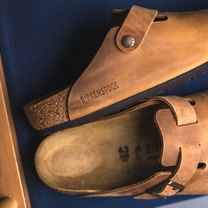 �ӥ륱�󥷥�ȥå� �ܥ��ȥ� BIRKENSTOCK BOSTON 1028179 ���˥�å� �쥮��顼 �����å�������� ��� ������� �����å� ��ǥ����� ����åݥ� �����ȥɥ� �롼�ॷ�塼�� �ɥ����� ������ ����̵�� 12���ޤǤ���������