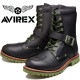 ���ӥ�å��� �֡��� ��ޥ� AVIREX YAMATO AV2100 BLACK/OLIVE ��� ��ǥ����� ���󥸥˥��֡��� �����ɥ��åѡ� �Х������֡��� �ߥ꥿�꡼�֡��� �׷� �Х�����
