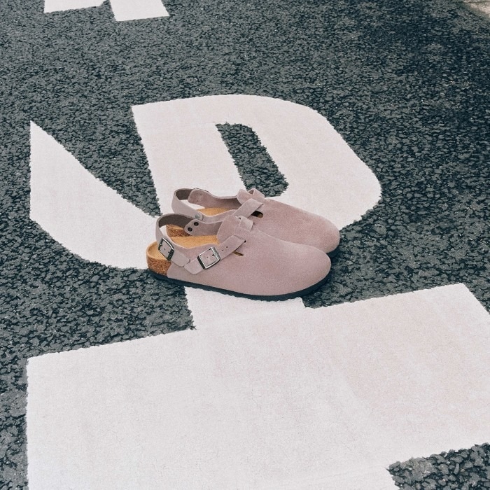 �ӥ륱�󥷥�ȥå� �ȥ��� BIRKENSTOCK TOKIO 1028216 �ե����ǥ��å� �ѡ��ץ� �������� �쥮��顼 �����å�������� ��� ������� �����å� ��ǥ����� ����åݥ� �����ȥɥ� �롼�ॷ�塼�� �ɥ����� ������