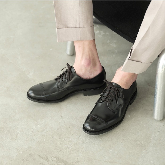 ��������� �ߥ꥿�꡼�����ӡ� SANDERS 1128 �֥�å� MILITARY DERBY SHOE ���ȥ졼�ȥ��åץ��塼�� ����åץȥ� �ӥ��ͥ����塼�� ��� �ܳ� �������å� ���å����ե����� �쥶�� ���󥰥�����