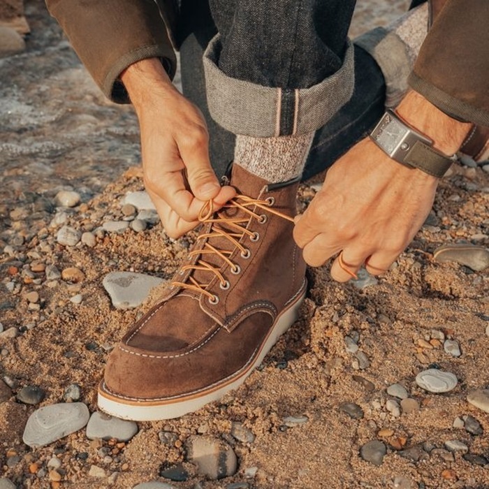 ��åɥ����� ������å��奻�å��� RED WING 8836 Chocolate Muleskinner 6" CLASSIC MOC ���祳�졼�� �ߥ塼�륹���ʡ� ���饷�å� ��å� �֡��� ��� �ܳ� ����֡��� �졼�����åץ֡��� ��󥺥֡��� ���ᥫ�� ����ꥫ�� ������