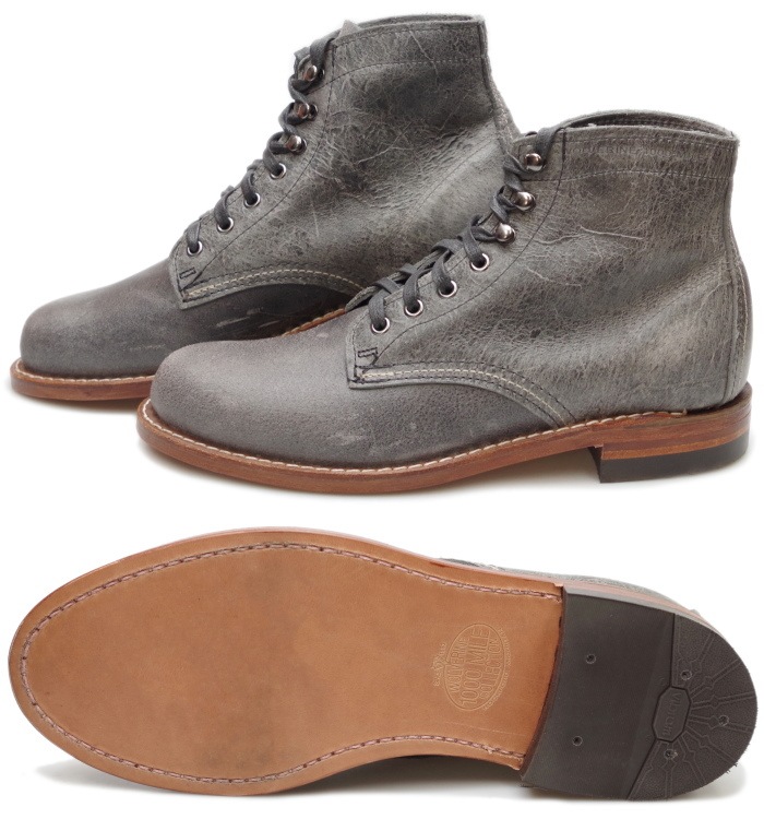 WOLVERINE 1000MILE BOOT ���������� 1000�ޥ���֡��� ����Х�� ���졼 �졼�����åץ֡��� ��� �֡��� �ܳ� ����ꥫ�� �ץ졼�ȥ��֡��� 