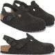 �ӥ륱�󥷥�ȥå� �ȥ��� BIRKENSTOCK TOKIO 1028337 �֥�å� �������� �쥮��顼 �����å�������� ��� ������� �����å� ��ǥ����� ����åݥ� �����ȥɥ� �롼�ॷ�塼�� �ɥ����� ������