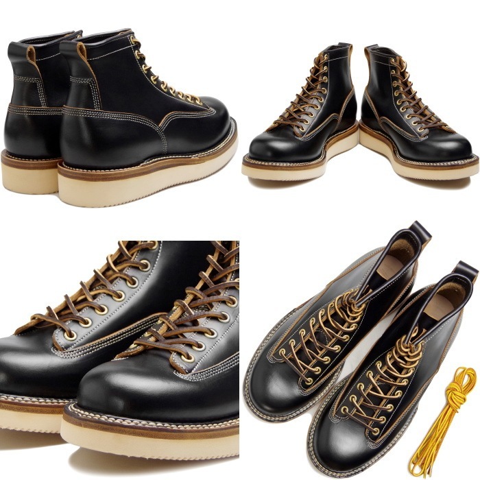 Locking Shoes by FootMonkey ���å��󥰥��塼�� �եåȥ�󥭡� LACE TO TOE BOOTS TS-010 �֥�å� �졼���ȥ��ȥ��֡��� �졼�����å� ����֡��� �ܳ� ��� �饤��ޥ�֡��� ���