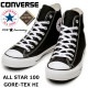����С��� �����륹���� 100��ǯ �ϥ����å� CONVERSE ALL STAR 100 GORE-TEX HI �����ƥå��� �����ɿ� ���ˡ����� ��� �����Х� ������