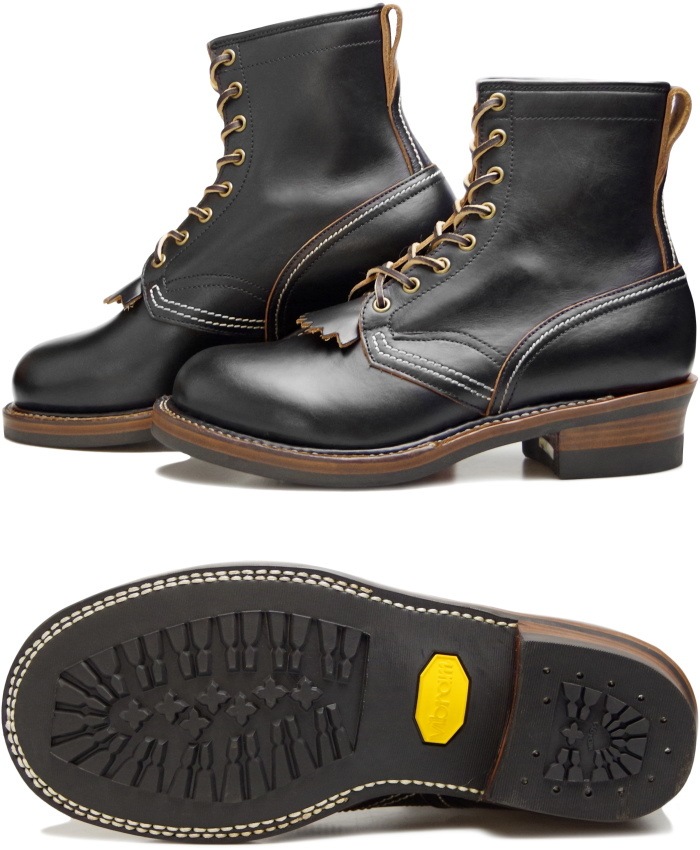 Locking Shoes by FootMonkey ���å��󥰥��塼�� �եåȥ�󥭡� LOGGER BOOTS TS-012 �֥�å� �������֡��� �졼�����å� ����֡��� �ܳ� ��� �ץ졼��ȥ��֡��� ���