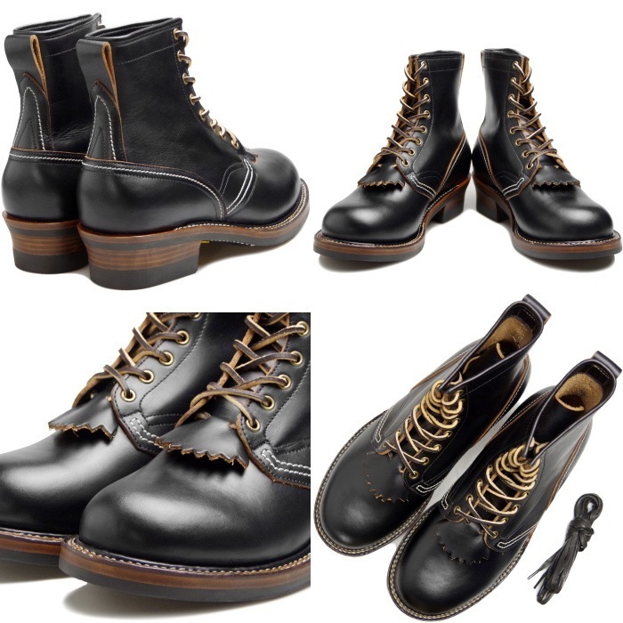 Locking Shoes by FootMonkey ���å��󥰥��塼�� �եåȥ�󥭡� LOGGER BOOTS TS-012 �֥�å� �������֡��� �졼�����å� ����֡��� �ܳ� ��� �ץ졼��ȥ��֡��� ���