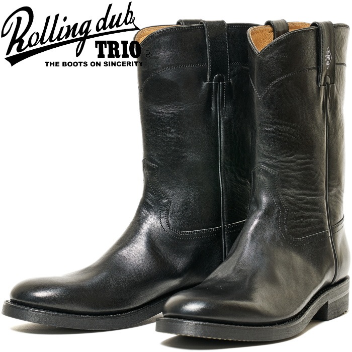 �����ͽ��� ROLLING DUB TRIO NASHVILLE ������󥰥��֥ȥꥪ �ʥå���ӥ� BLACK HORSE ROPER BOOTS �����ѡ��֡��� ����֡��� ��� �֡��� ���󥸥˥��֡��� ��󥺥֡��� ����������֡��� �ۡ����ϥ��� �쥶�� �ܳ� ������ �����ȥɥ� ������