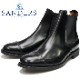 ��������� �ߥ꥿�꡼ SANDERS �����륷���֡��� 1140 CAP TOE CHELSEA BOOTS �֥�å� �����ɥ����֡��� �ӥ��ͥ����塼�� ��� �ܳ� ����åݥ� �쥶�� ���󥰥�����