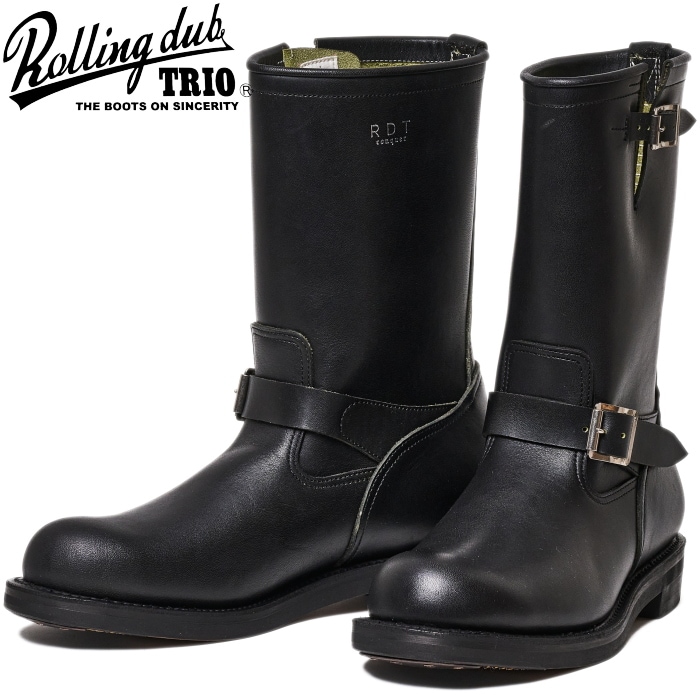 �����ͽ��� ROLLING DUB TRIO CONQUER ������󥰥��֥ȥꥪ ���󥫡� BLACK GREENTEA CORE ����� ENGINEER BOOTS ���󥸥˥��֡��� ����֡��� ��� �֡��� ���󥸥˥� ��󥺥֡��� �쥶���֡��� �쥶�� �ܳ� �׷� ������ �����ȥɥ� ������