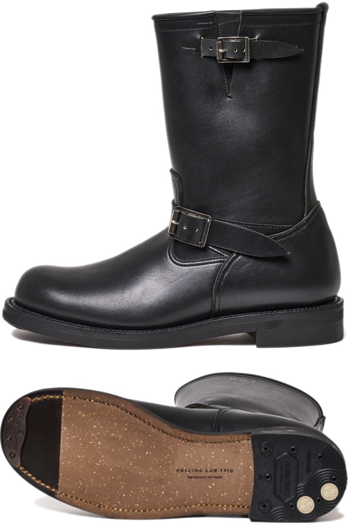 �����ͽ��� ROLLING DUB TRIO CONQUER ������󥰥��֥ȥꥪ ���󥫡� BLACK GREENTEA CORE ����� ENGINEER BOOTS ���󥸥˥��֡��� ����֡��� ��� �֡��� ���󥸥˥� ��󥺥֡��� �쥶���֡��� �쥶�� �ܳ� �׷� ������ �����ȥɥ� ������