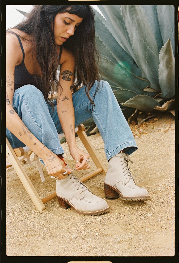 ��åɥ����� ����� �֡��� ��ǥ����� �ܳ� RED WING CLARA 3409 White Sand "Mohave" �ۥ磻�ȥ���� ��ϥ��� ����֡��� �졼�����åץ֡��� ����� ���饷�å� ��å� �����ȥɥ� ������ ������桼�� ����ꥫ�� ������