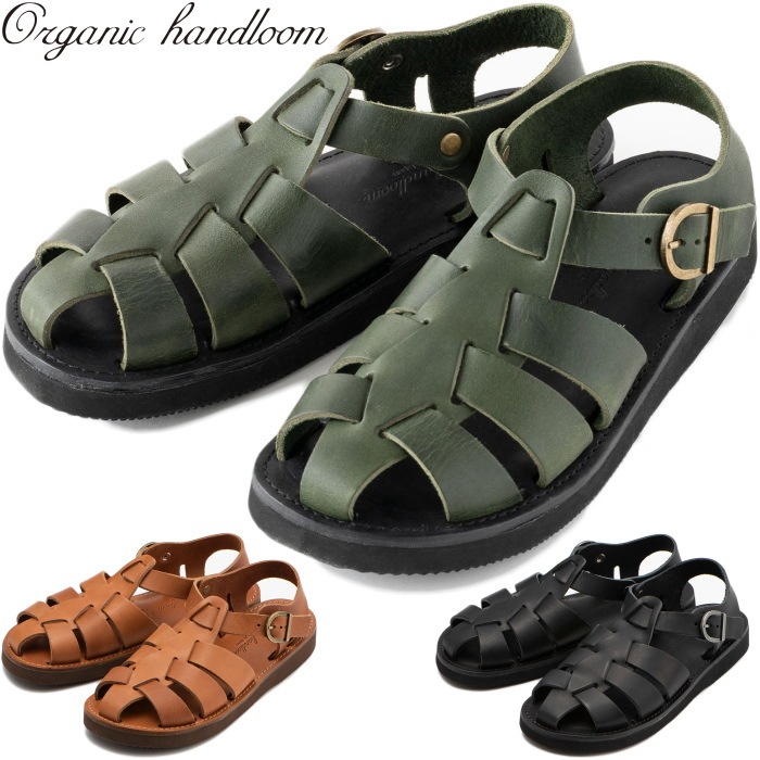 �������˥å��ϥ�ɥ롼�� ������� ���륫 Organic handloom GURKHA OH002 ���륫������� �쥶��������� LEATHER SANDAL ��� ����åݥ� �����奢�륷�塼�� �� ������ �����ȥɥ� ������