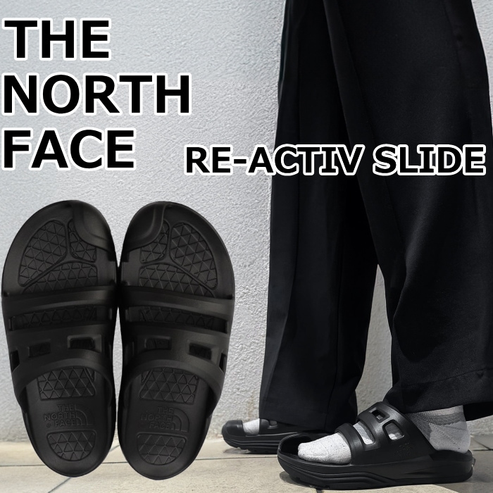 ��SALE��30��OFF�� �����Ρ������ե����� ������� THE NORTH FACE RE-ACTIV SLIDE NF52450 �ꥢ���ƥ��� ���饤�� ������ ����������� ��� �ӡ���������� �����ȥɥ� ������ ������桼�� ����åݥ� ������� ι�� ���� SANDAL �� �� ��