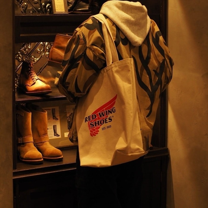 ��åɥ����� �����Х� �ȡ��ȥХå� 95069 RED WING CANVAS TOTE BAG �����Х��ȡ��� ����ȡ��ȥХå� �����ɥХå� ���������Хå� ��� ��ǥ����� �̳� ���ᥫ�� ����������� �إ�ơ��� �����奢��Хå� ������� ����ꥫ��