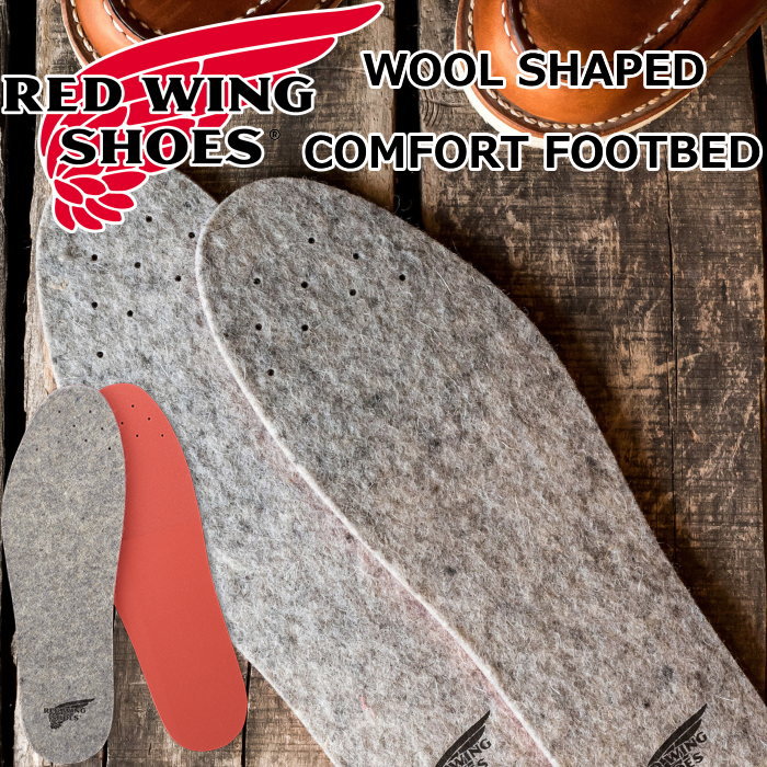 ��åɥ����� ������ �������ץɥ���ե����� �եåȥ٥å� 96371 RED WING WOOL SHAPED COMFORT FOOTBED ���������� ������������ ���󥽡��� ���� �׷�ۼ� �֡��ĥ��� �������� ���塼���� ���ƥʥ� �������� ����֡��� ����ꥫ��