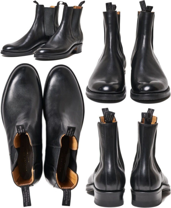 �����ͽ��� ROLLING DUB TRIO GRIFFIN SIDEGORE ������󥰥��֥ȥꥪ ����ե��� �����ɥ��� BLACK BOXCALF �ܥå��������� �����ɥ����֡��� �����륷���֡��� �쥶�� �֡��� ��� �ܳ� ����֡��� ��󥺥֡��� �쥶���֡��� ������ �����ȥɥ�