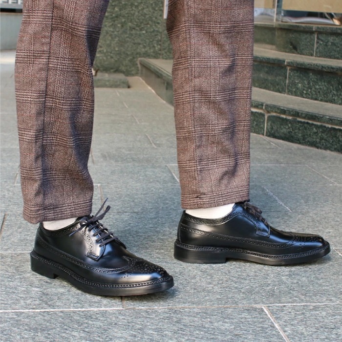 ��SALE��60��OFF�� �ԥ��ȥ�� ���å����ե����� PISTOLERO CAMBRIDGE WING TIP ����֥�å� �����󥰥��å� 502-07 �֥�å� �����󥰥��åץ��塼�� �ӥ��ͥ����塼�� ��� �ܳ� �쥶�� �ᥭ������