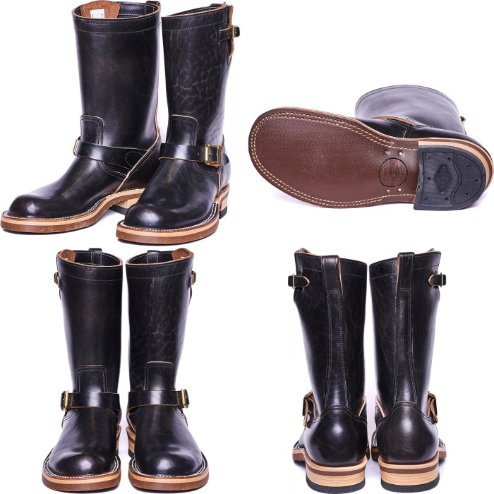 �����ͽ��� ROLLING DUB TRIO ROOTS ENGINEER ������󥰥��֥ȥꥪ �롼�� HORSEBUTT BLACK �ۡ����Хåȥ֥�å� ���󥸥˥��֡��� �롼�ĥ��󥸥˥� ����֡��� ��� �֡��� �쥶�� �ܳ� �ۡ����쥶�� �ϳ� ��� ������ �����ȥɥ� ������