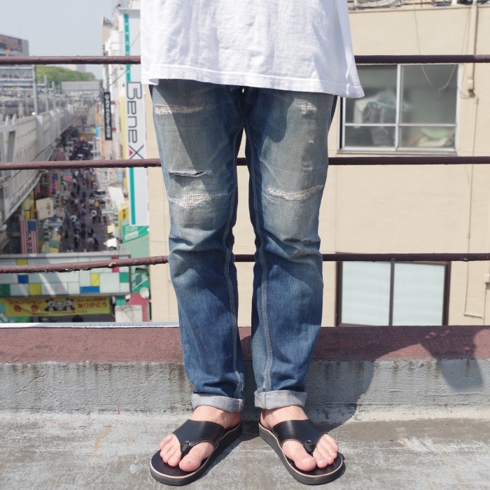 �������ޥ� �ӡ����磻�� THE SANDALMAN BEACH WIDE CHROMEXCEL �����२������ �ӡ���������� ������� ��� �쥶�� ����ꥫ�� �����ȥɥ� SANDAL 