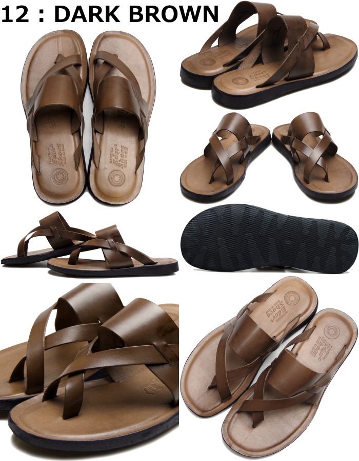 ��SALE��53��OFF�� EDER SHOES ��� ������ ������� �쥶�� 4304 �쥶��������� �ȥ󥰥������ �ܳ� LEATHER SANDAL �����ꥢ�� MADE IN ITARY