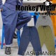 MONKEY WEAR EASY PANTS ��󥭡������� ���������ѥ�� �ǥ˥� ��� ���Υѥ� �ܥȥॹ ���Υѥ�� ����ѥ�� ���Υȥ饦���� ��� �ѥ�� �����奢�� �����ѥ� ������� �礭�������� ���ᥫ��