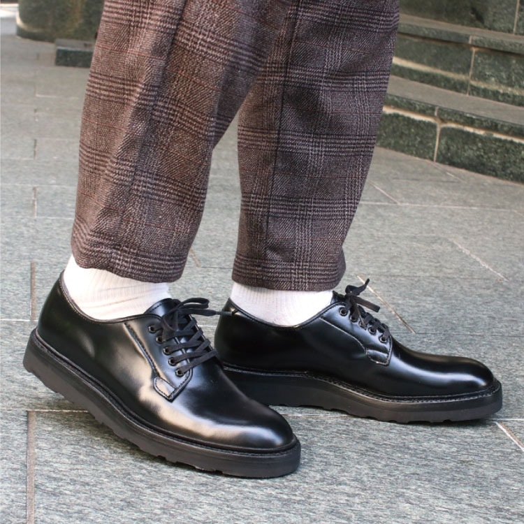 ��SALE��50��OFF�� �ԥ��ȥ�� ���ե��������塼�� PISTOLERO OFFICER SHOES 117-01 �֥�å� �ץ졼��ȥ����塼�� ��� �֡��� �ܳ� ����֡��� ���å����ե����� �����ӡ����塼�� �ᥭ������ ����̵�� �ڤ������б���