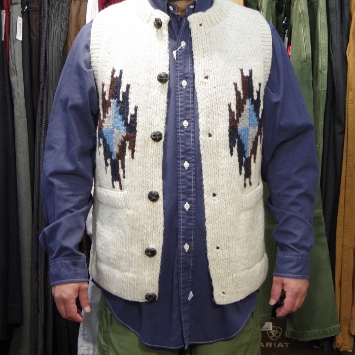 MONKEY WEAR COWICHAN KNIT VEST FT001 ��󥭡������� �������� �˥å� �٥��� ��� �������󥻡����� ��������٥��� �������� �ϥ�ɥᥤ�� ���ᥫ�� �ͥ��ƥ����� ������100% �ͥѡ�����