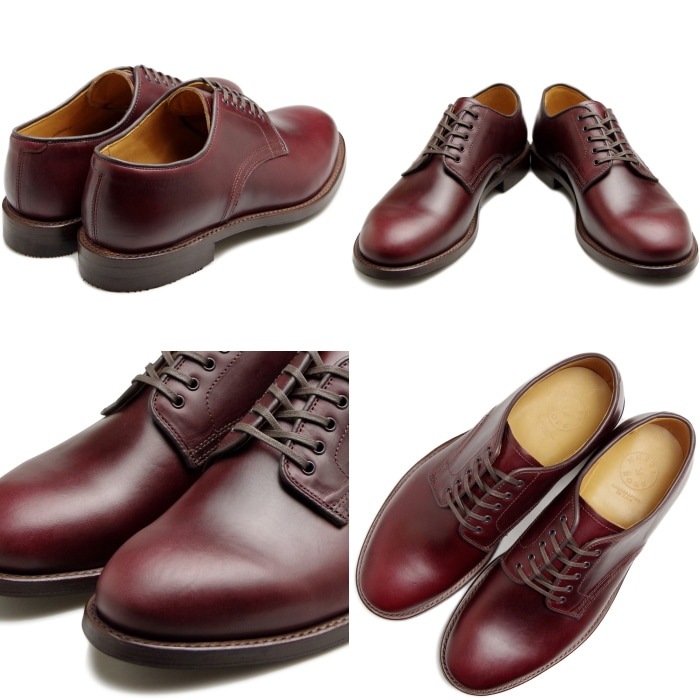 WHEEL ROBE PLAIN TOE DERBY ������������� 15075 �С�����ǥ��� �ץ졼��ȥ������ӡ����塼�� �ӥ��ͥ����塼�� ��� �ܳ� �ץ졼��ȥ����塼�� �����२������ �쥶�� �����奢�� �׷� �̶� �� ������