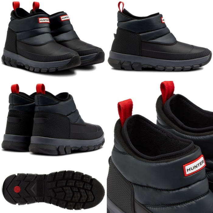 �ϥ󥿡� ���Ρ��֡��� ���󥯥� MFS9133WWU HUNTER �֡��� MENS ORIGINAL INSULATED ANKLE SNOW BOOTS ���ꥸ�ʥ� ���󥷥�쥤�ƥ��� �쥤��֡��� ��� 