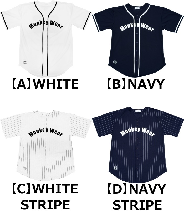 ��SALE��50��OFF�� MONKEY WEAR BASEBALL SHIRTS ��󥭡������� �١����ܡ��륷��� ��󥺥���� Ⱦµ����� ����� ��� Ⱦµ �ȥåץ� ���ߥ���� ���ᥫ�� ���㡼�� �����奢�륦���� ������� �ץ쥼��� ���ե�