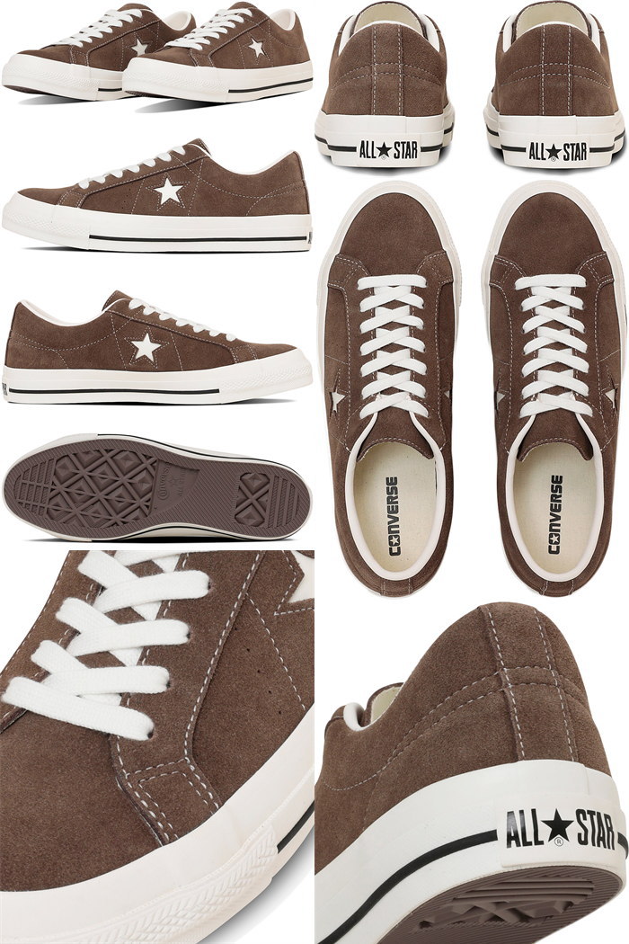 ����С��� ��󥹥��� �������� CONVERSE ONE STAR SUEDE ���ˡ����� ��� ��ǥ����� �������å� �ܳ� ONESTAR �쥶�� �������ɥ��ˡ����� �����奢�� ������桼�� ������� ���ᥫ�� ������ ����