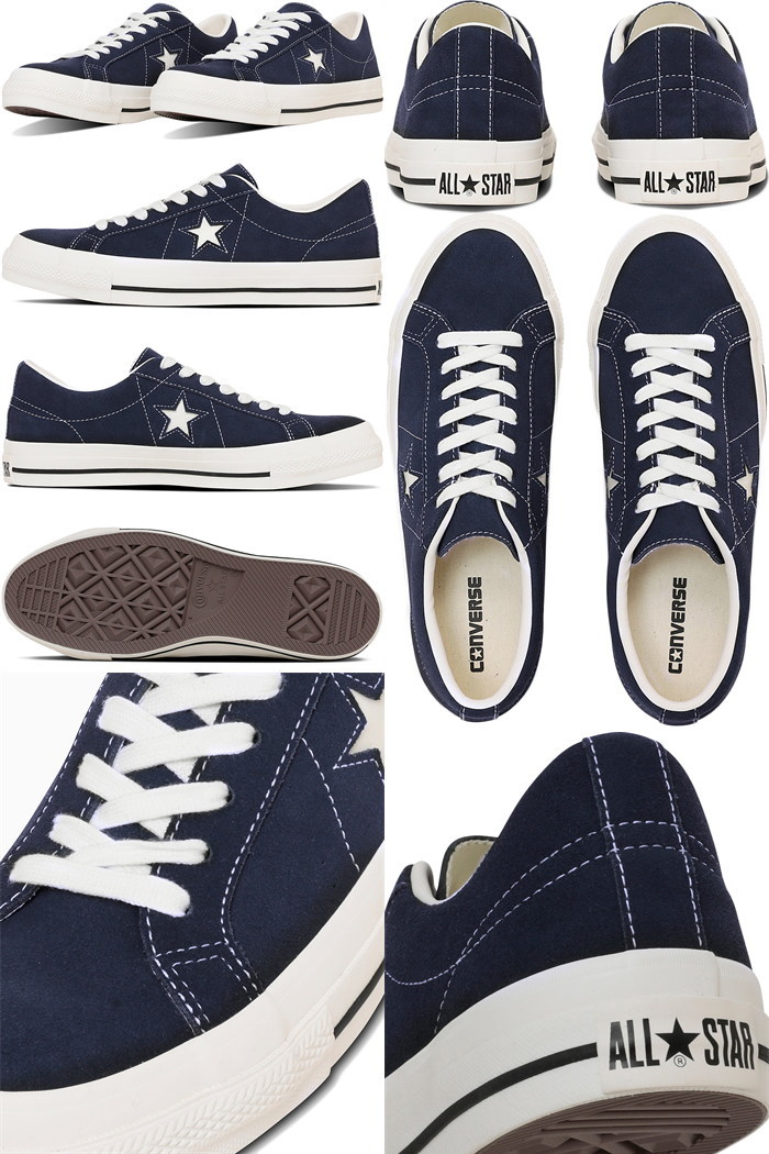 ����С��� ��󥹥��� �������� CONVERSE ONE STAR SUEDE ���ˡ����� ��� ��ǥ����� �������å� �ܳ� ONESTAR �쥶�� �������ɥ��ˡ����� �����奢�� ������桼�� ������� ���ᥫ�� ������ ����
