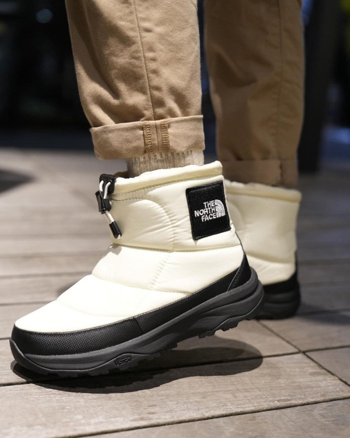 ��SALE��30��OFF�� �����Ρ������ե����� �̥ץ� ��� ��ǥ����� THE NORTH FACE Nuptse Bootie WP Logo Short NF52280 �֡��� �֡��ƥ� �����������ץ롼�� ��󥺥֡��� ���Ρ��֡��� �ɿ� �����ȥɥ� ������ ������