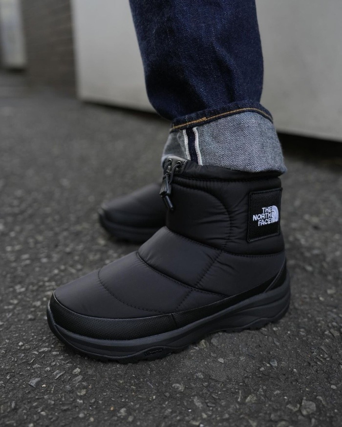��SALE��30��OFF�� �����Ρ������ե����� �̥ץ� ��� ��ǥ����� THE NORTH FACE Nuptse Bootie WP Logo Short NF52280 �֡��� �֡��ƥ� �����������ץ롼�� ��󥺥֡��� ���Ρ��֡��� �ɿ� �����ȥɥ� ������ ������