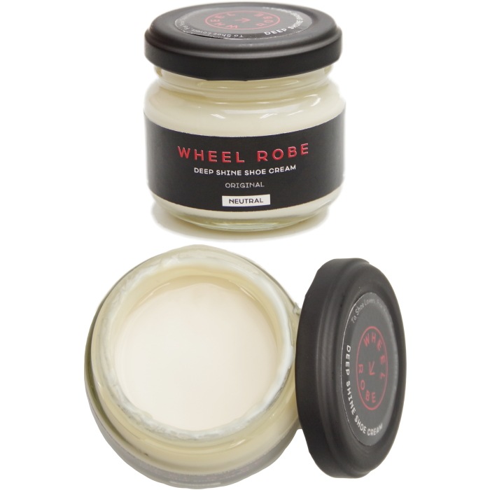 WHEEL ROBE DEEP SHINE SHOE CREAM Natural ������������� ���꡼�� �ʥ����� ������������ �����२������ ������֥� ���塼���꡼�� ���塼���� ���ƥʥ� ��������