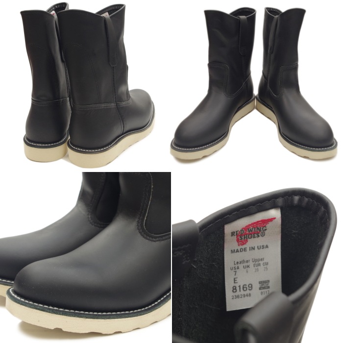 RED WING 8169 US7.0/25.0cm 2948 ȥåʡ åɡ ʪ եȥ꡼ ڥ֡ 9" PECOS BOOT
