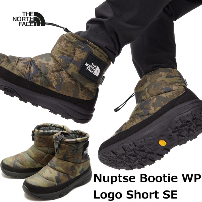 ��SALE��20��OFF�� �����Ρ������ե����� �֡��� ��� ��ǥ����� THE NORTH FACE NF52271 Nuptse Bootie WP Logo Short SE �̥ץ� �֡��ƥ� �����������ץ롼�� ���� ���硼�� ���ڥ���륨�ǥ������ ���Ρ��֡��� �ɿ� ���� �����ȥɥ� ������ ������