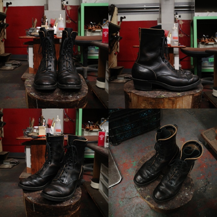 �����ͽ��� ROLLING DUB TRIO GRIFFIN ENGINEER II ������󥰥��֥ȥꥪ ����ե��� HORSEBUTT BLACK �ۡ����Хåȥ֥�å� ���󥸥˥��֡��� �쥶�� �֡��� ��� �ܳ� ����֡��� ���󥸥˥� ������ �ۡ����쥶�� �����奢�� �����ȥɥ� ������