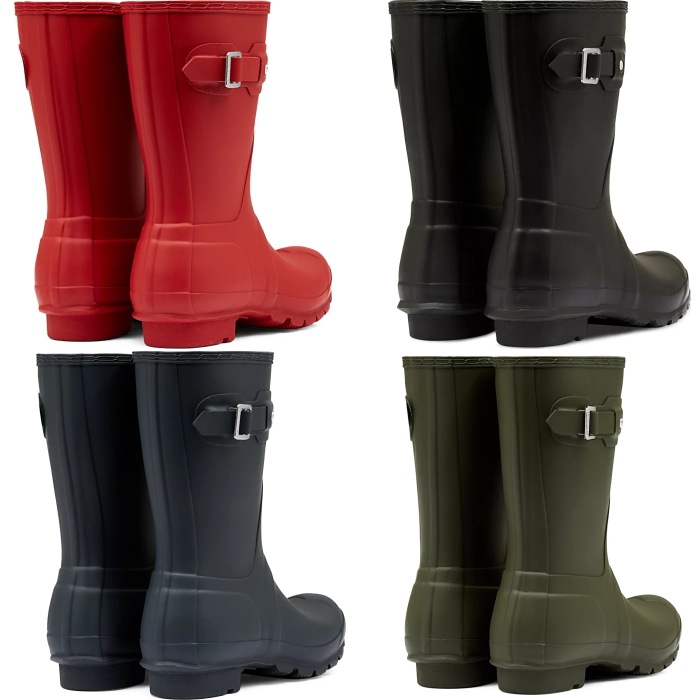ハンター レインブーツ ショート レディース WFS1000RMA HUNTER 国内正規品 Womens Original Short Rain Boots オリジナル ショートブーツ 長靴 防水 -フットモンキー公式通販サイト 上野アメ横靴の専門店