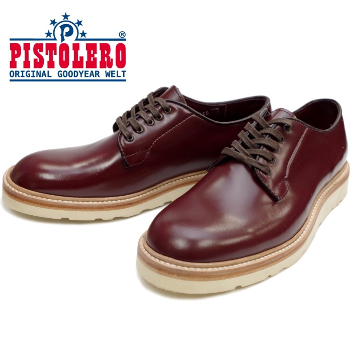 ��SALE��50��OFF�� �ԥ��ȥ�� ���ե��������塼�� PISTOLERO OFFICER SHOES 117-08 �С�����ǥ��� �ץ졼��ȥ����塼�� ��� �֡��� �ܳ� ����֡��� ���å����ե����� �����ӡ����塼�� �ᥭ������ ����̵�� �ڤ������б���