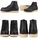 ��åɥ����� �֡��� ��ǥ����� �ܳ� RED WING 3373 ��Black "Boundary"�� 6" Classic Moc �֥�å� �Х�����꡼ ����֡��� ������å��奻�å��� 